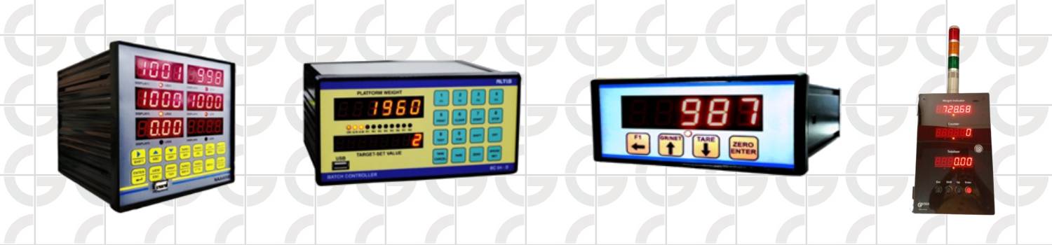 Weight Indicators for Batching & Control