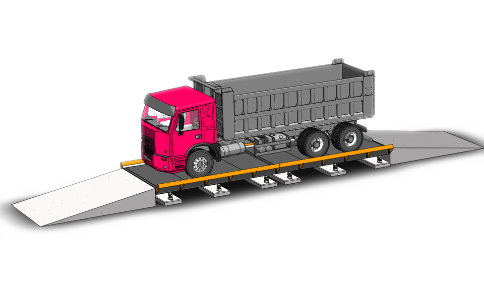 Pit less type weighbridge